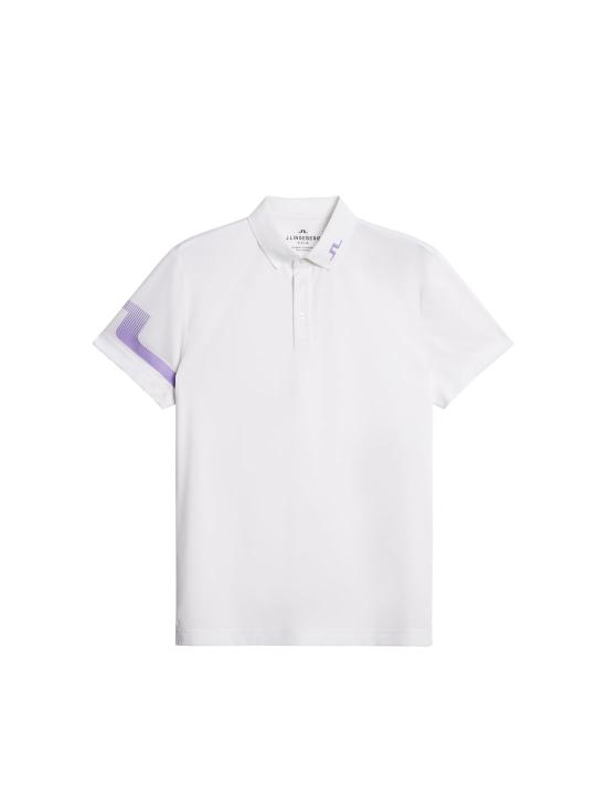  제이린드버그 폴로 티셔츠 GMJT126460000 WHITE DOM