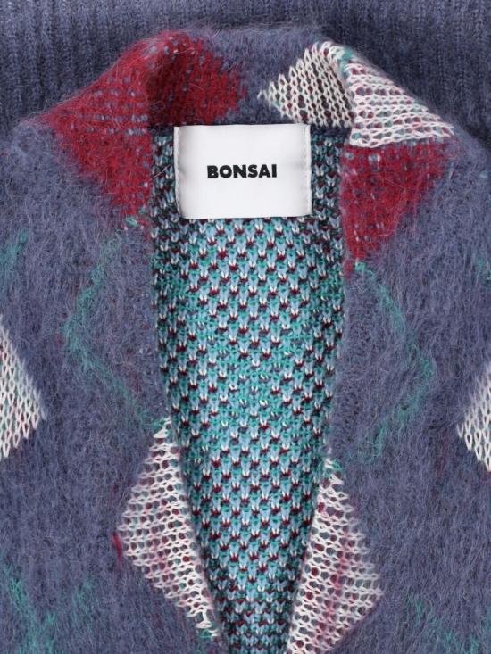 25FW 본사이 가디건 AW25KN010MUL Multicolor - BONSAI