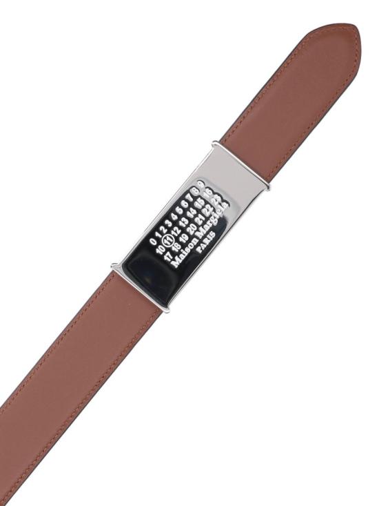 25FW 마르지엘라 가죽 벨트 SA3TP0011 P8611HB112 Brown - MAISON MARGIELA