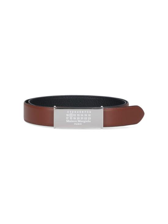 25FW 마르지엘라 가죽 벨트 SA3TP0011 P8611HB112 Brown