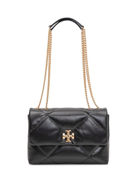 26SS 토리버치 키라 다이아몬드 퀼트 컨버터블 숄더백 154704 001 BLACK