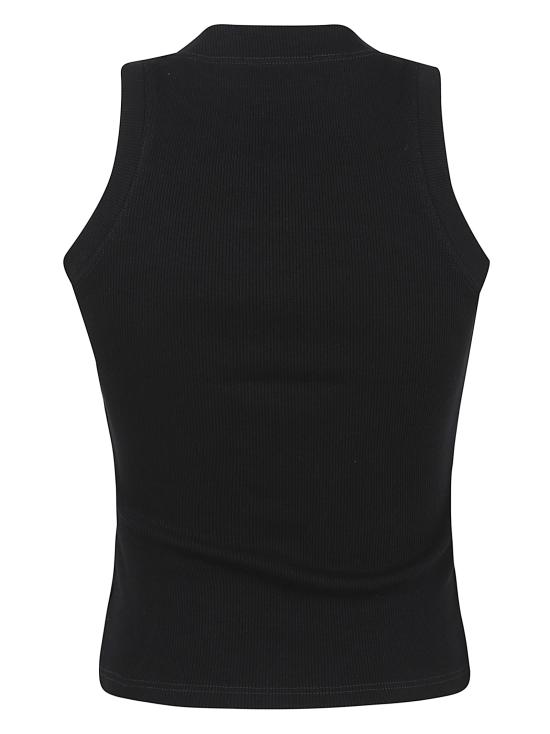 26SS 오프화이트 민소매 티셔츠 OWAD236C99JE R001 1001 BLACK WHITE - OFF WHITE