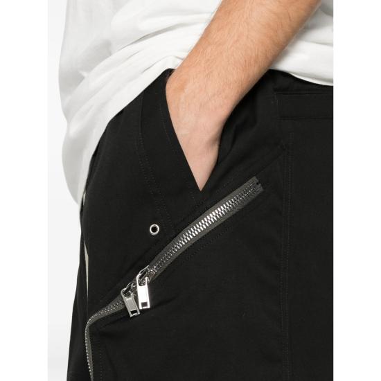 26SS 릭 오웬스 숏팬츠 RU01F2376 TE 09 BLACK - RICK OWENS