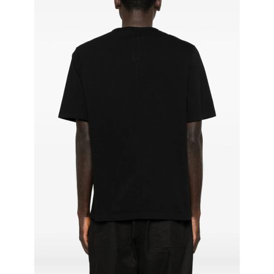 26SS 릭 오웬스 반팔 티셔츠 RU01F2232 JA 09 BLACK - RICK OWENS