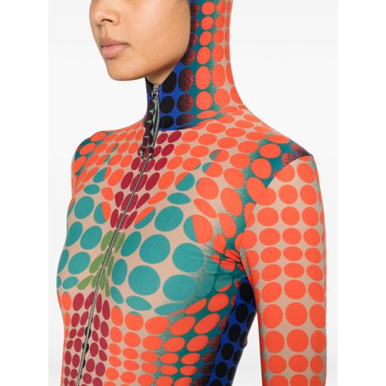 26SS 장 폴 고티에 점프수트 JS012 J042P 27154 ORANGE NEUTRALS - JEAN PAUL GAULTIER