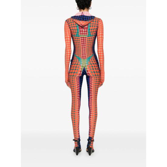 26SS 장 폴 고티에 점프수트 JS012 J042P 27154 ORANGE NEUTRALS - JEAN PAUL GAULTIER