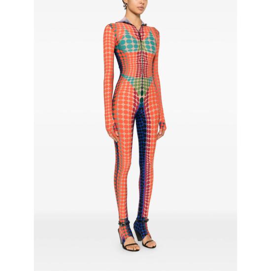 26SS 장 폴 고티에 점프수트 JS012 J042P 27154 ORANGE NEUTRALS - JEAN PAUL GAULTIER