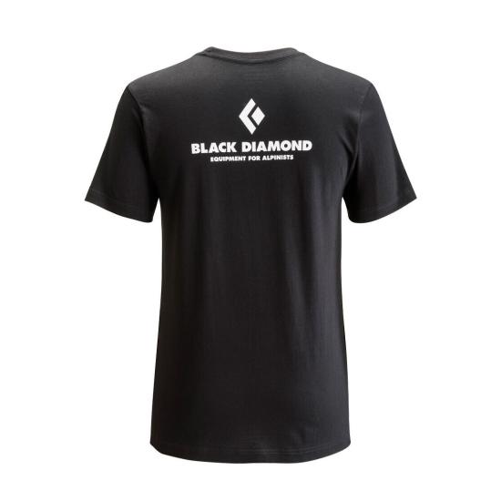  블랙 다이아몬드 반팔 티셔츠 PAMAPYL4X BLACK DOM - BLACK DIAMOND