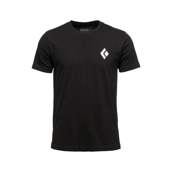  블랙 다이아몬드 반팔 티셔츠 PAMAPYL4X BLACK DOM