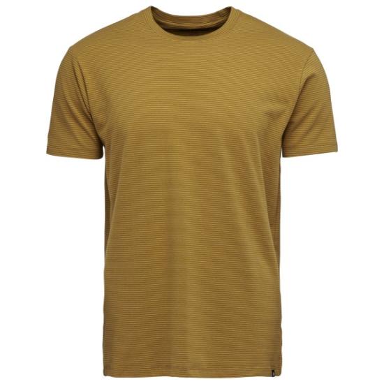  블랙 다이아몬드 반팔 티셔츠 PAMAP752402 DARK CURRY AMBER DOM