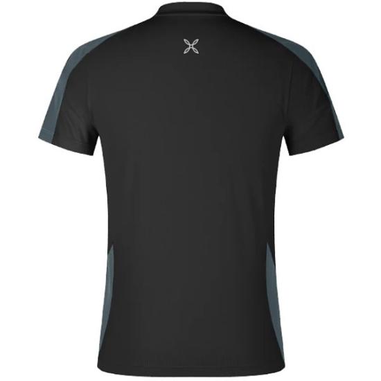  몬츄라 반팔 티셔츠 MTZN38X9093 BLACK PIOMBO DOM - MONTURA