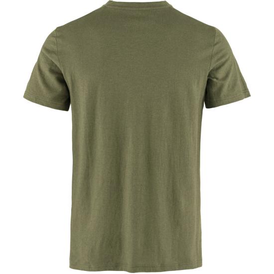 26SS 피엘라벤 워크 위드 네츄럴 티셔츠 12600215 GREEN DOM - FJALLRAVEN