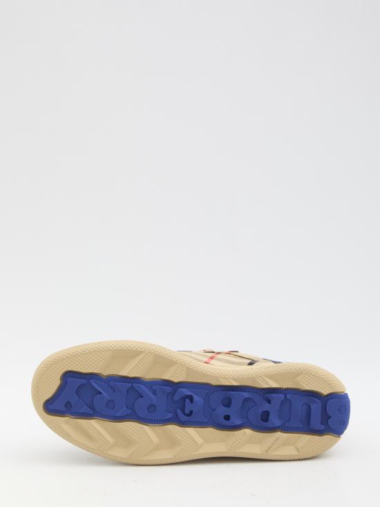 26SS 버버리 체크 테라스 스니커즈 8095276 BEIGE - BURBERRY