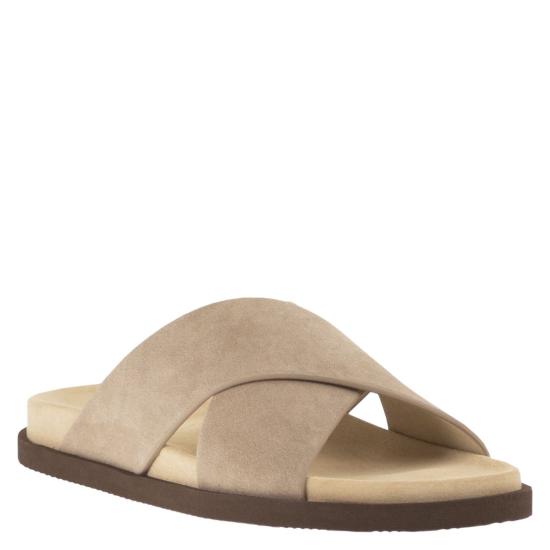 26SS 브루넬로 쿠치넬리 뮬/슬리퍼 MZUSOLY327 BEIGE - BRUNELLO CUCINELLI