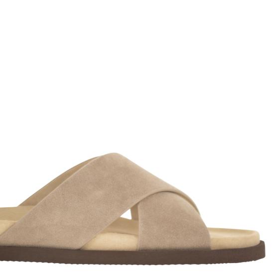 26SS 브루넬로 쿠치넬리 뮬/슬리퍼 MZUSOLY327 BEIGE - BRUNELLO CUCINELLI