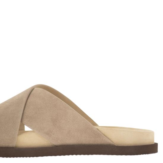 26SS 브루넬로 쿠치넬리 뮬/슬리퍼 MZUSOLY327 BEIGE - BRUNELLO CUCINELLI