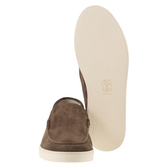 26SS 브루넬로 쿠치넬리 로퍼 MZUHVSP335 TOBACCO - BRUNELLO CUCINELLI