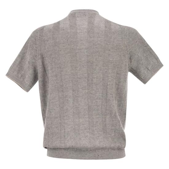 26SS 브루넬로 쿠치넬리 폴로 티셔츠 M2L707801 GREY - BRUNELLO CUCINELLI