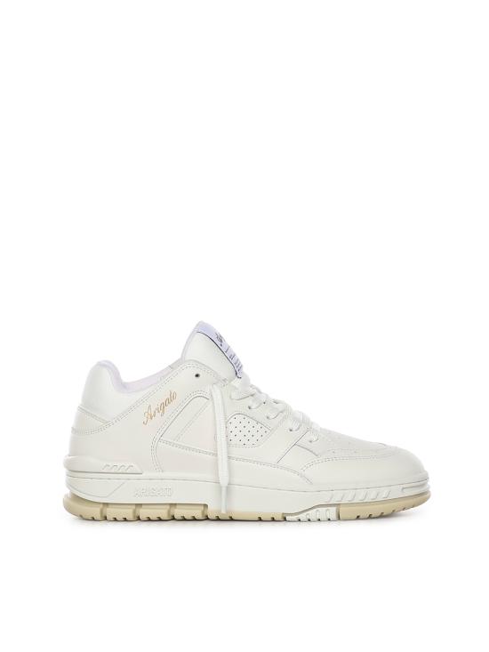 26SS 악셀 아리가토 스니커즈 F1571001 WHITE BEIGE White beige