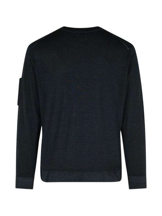 25FW 씨피 컴퍼니 스웨터 19CMKN024A 003247F999 Black - C.P. COMPANY