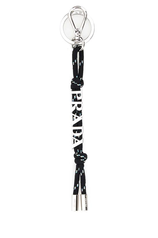26SS 프라다 스피드락 코드 키 링 2PT0142HE2 Black