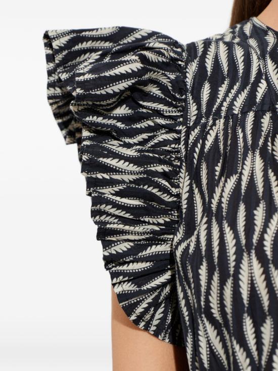 26SS 울라 존슨 미디 원피스 PS260167 GPHTE Fantasia - ULLA JOHNSON