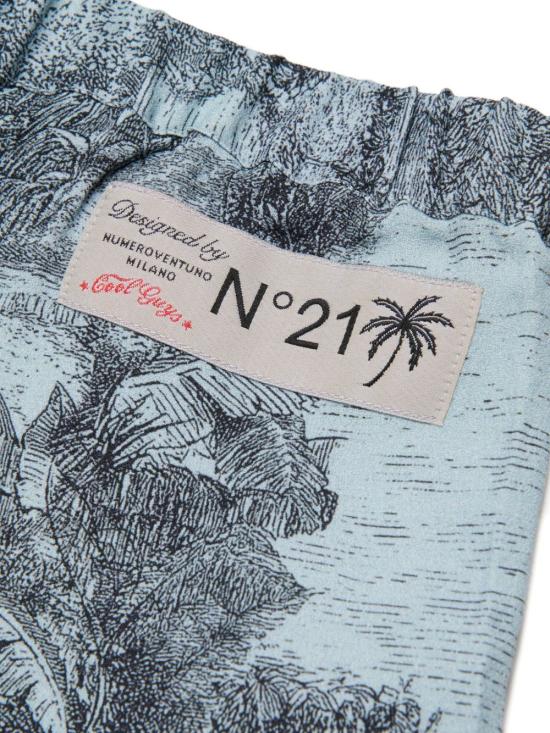 26SS [키즈] 누메로벤투노 트레이닝/조거 팬츠 N210ASN0474 0N825 Clear Blue - N°21