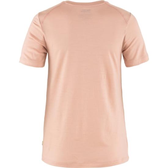 26SS 피엘라벤 아비스코 울 폭스 숏슬리브 84118 CHALK ROSE PORT DOM - FJALLRAVEN