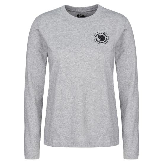  피엘라벤 1960 로고 롱슬리브 티셔츠 86989 GREY MELANGE DOM