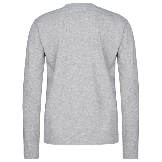  피엘라벤 1960 로고 롱슬리브 티셔츠 86989 GREY MELANGE DOM - FJALLRAVEN