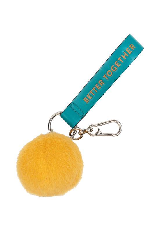 25FW [키즈] Bon ton toys 어린이 완구 SMILEY ECO FUZZY BAG CHARM YELLOW - OTHER BRANDS
