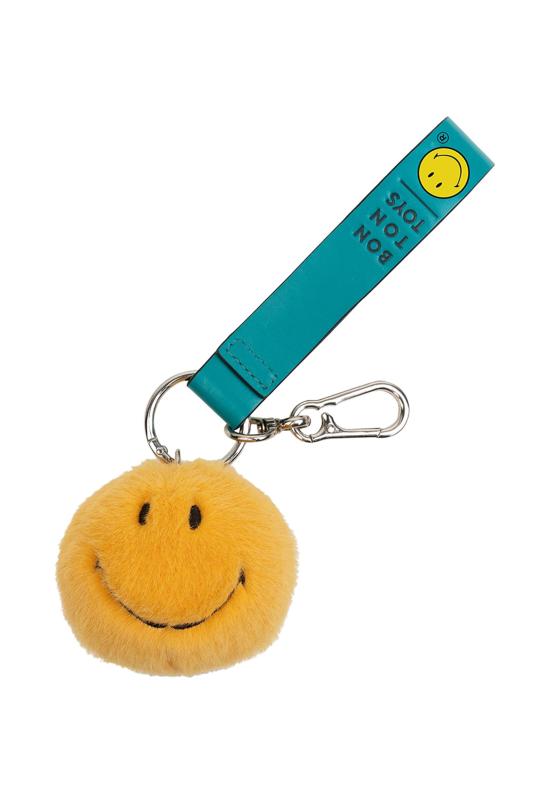 25FW [키즈] Bon ton toys 어린이 완구 SMILEY ECO FUZZY BAG CHARM YELLOW