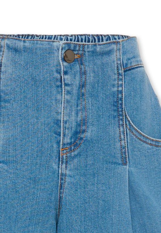 25FW [키즈] 펜디 쇼츠/버뮤다 JFF389 AVVU F0QG0 DENIM - FENDI