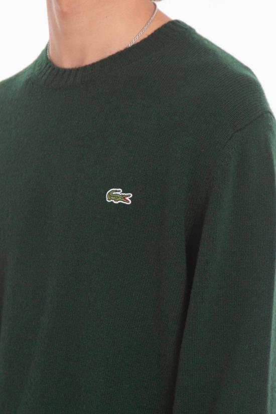25FW 라코스테 니트웨어 AH2916 YZP Green - LACOSTE