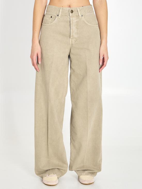 26SS 하이쿠레 데님 팬츠 HEW03296 BEIGE