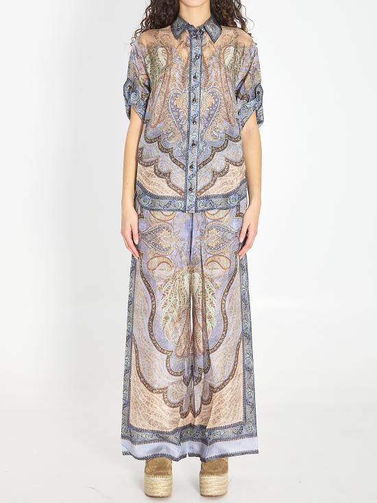 26SS 짐머만 스트레이트 팬츠 5580PRS262 MULTICOLOR - ZIMMERMANN