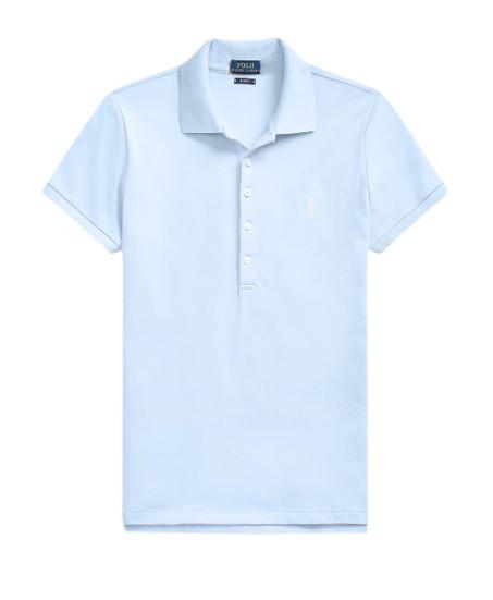 26SS 랄프 로렌 폴로 티셔츠 211870245023 OFFICE BLUE C1750 Blue