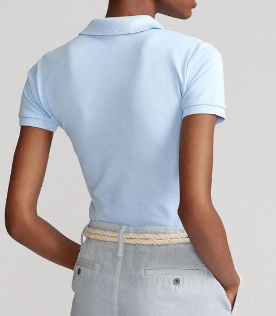 26SS 랄프 로렌 폴로 티셔츠 211870245023 OFFICE BLUE C1750 Blue - RALPH LAUREN