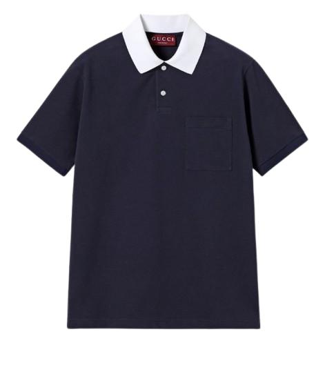 26SS 구찌 폴로 티셔츠 854632 XJHOG4002 Blue