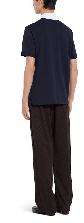 26SS 구찌 폴로 티셔츠 854632 XJHOG4002 Blue - GUCCI