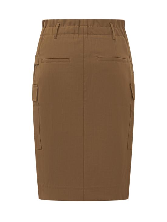 25FW 이로 스커트 25WWM31CARRIE BRO3525W CAMEL NATURAL - IRO