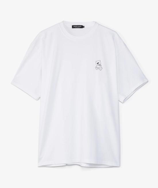  언더커버 반팔 티셔츠 UB0D3804 WHITE DOM