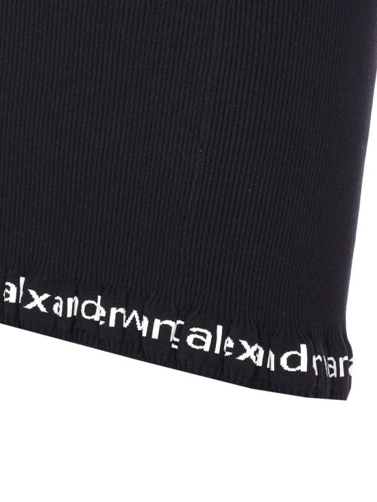 26SS 알렉산더 왕 숏 원피스 4KC1265047001 Black - ALEXANDER WANG