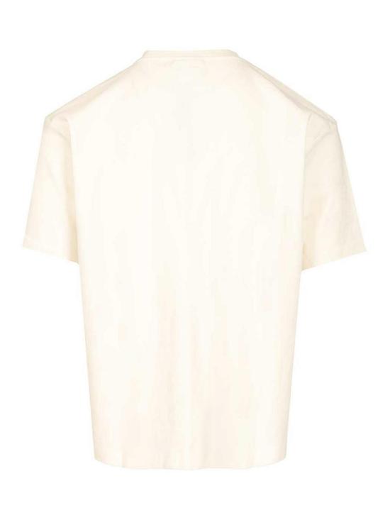 25FW 드롤드무슈 반팔 티셔츠 ITS273CO002OW Beige - DROLE DE MONSIEUR