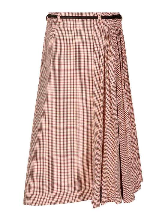 25SS 보테가베네타 미디 스커트 811228V4Z819460 Multicolour - BOTTEGA VENETA