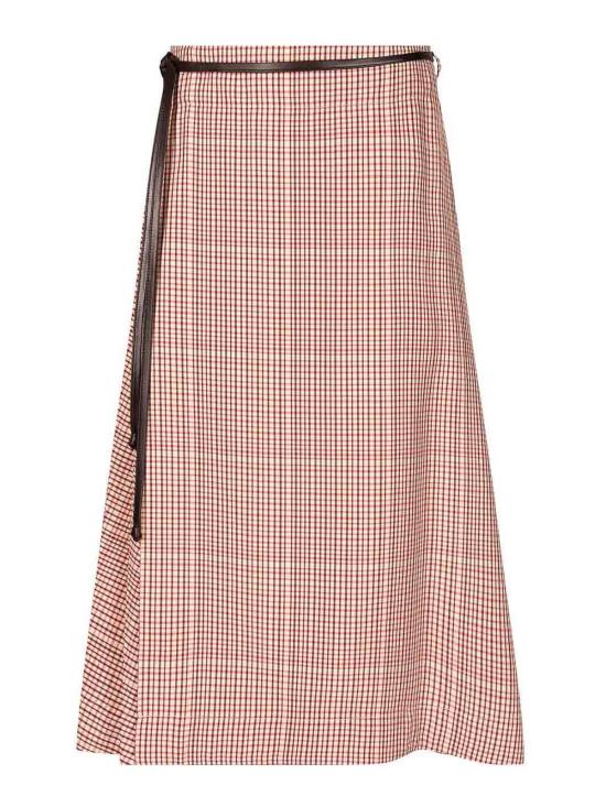 25SS 보테가베네타 미디 스커트 811228V4Z819460 Multicolour