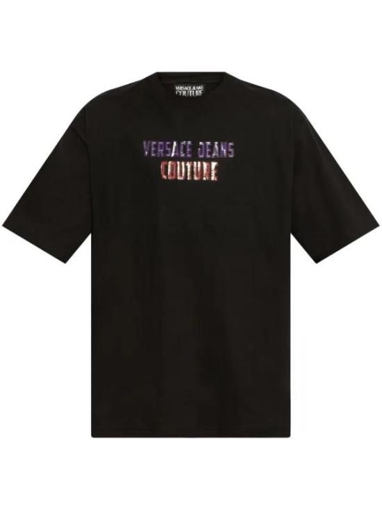 25SS 베르사체 반팔 티셔츠 78GAHC02CJ01C 899 NERO DOM