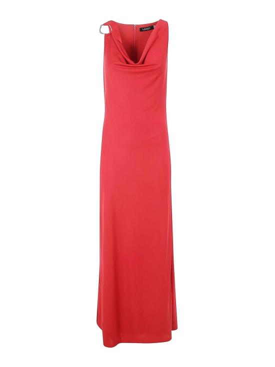 25FW 랄프 로렌 미디 스커트 253971057002 Red