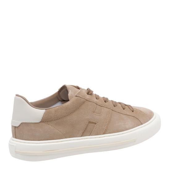 26SS 호간 레벨 스니커즈 HXM6910FU10 UHO0ZCP Brown - HOGAN