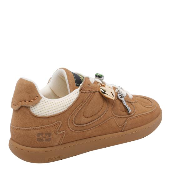 26SS 가니 스니커즈 B1040009 ZZQ Brown - GANNI